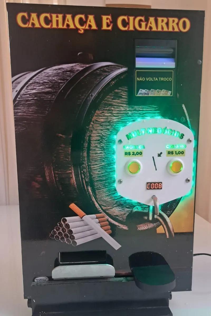 Máquina de Pinga Eletrônica + Cigarros Unitários